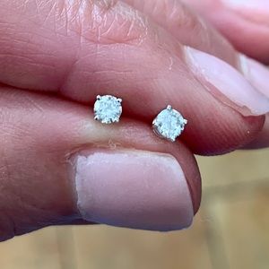 .20 ct. t.w. Diamond Stud Earrings in 14kt White Gold